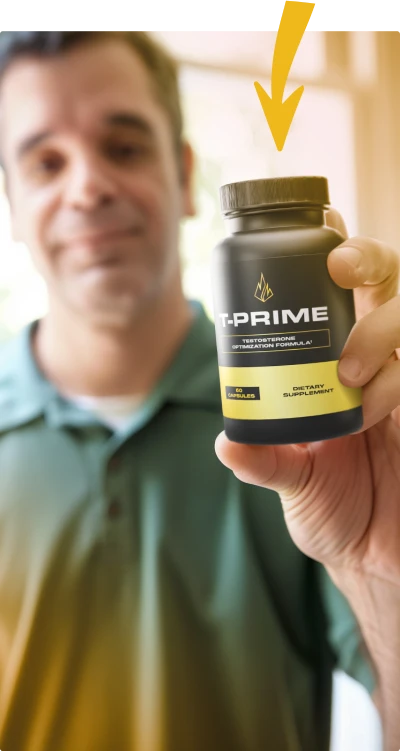man holding tprime